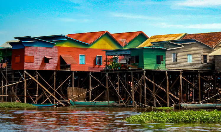 Tonle Sap Lake Villages Siem Reap