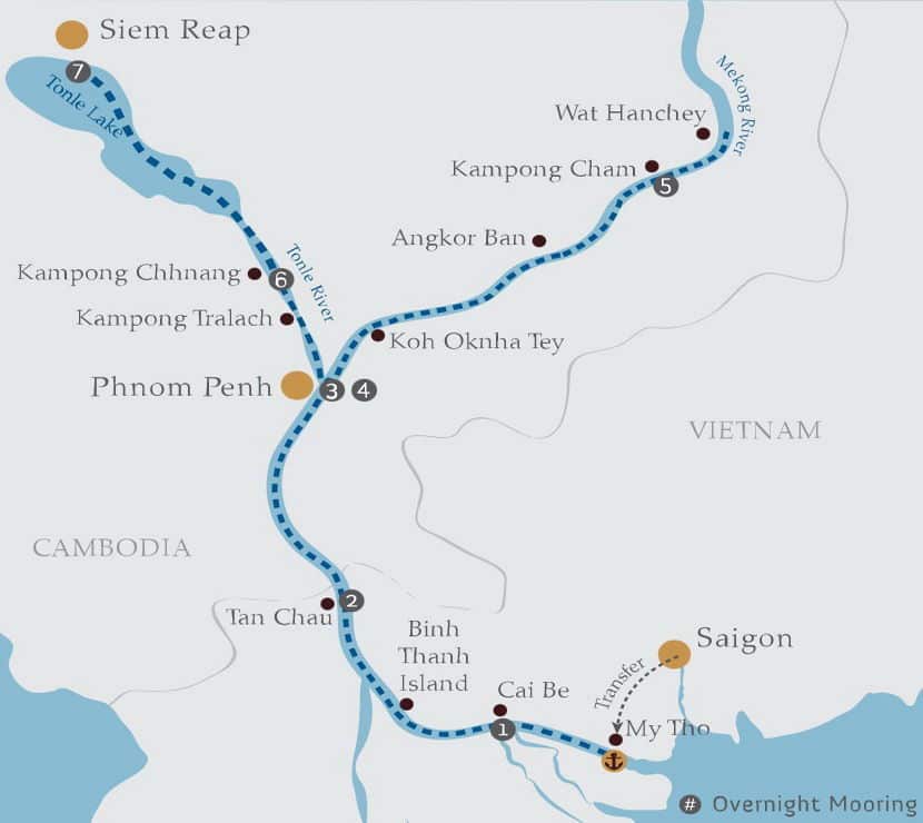 Heritage Line Jahan Cruise Mekong