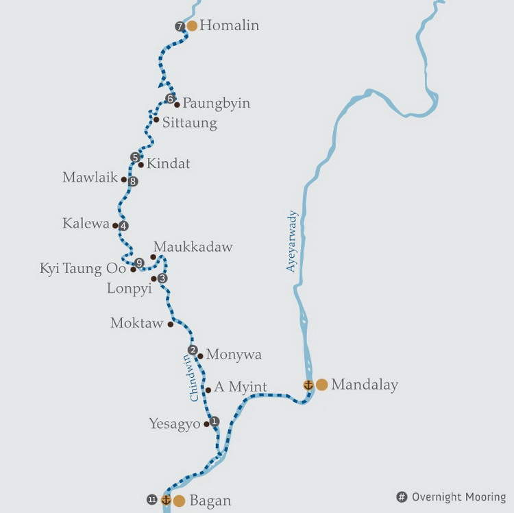 Heritage Line Anawrahta Cruise